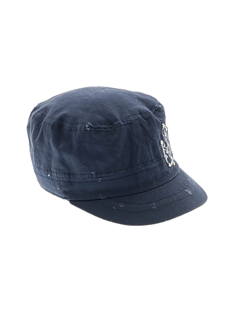 Pre-owned David & Young Hat In Blue