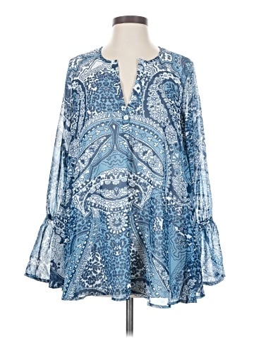 Show Me Your Mumu Long Sleeve Blouse (view 1)
