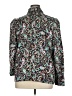 Ann Taylor 100% Polyester Paisley Teal Long Sleeve Blouse Size XL - photo 2