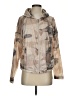 JoyLab 100% Polyester Print Tan Windbreaker Size S - photo 1