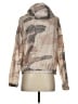 JoyLab 100% Polyester Print Tan Windbreaker Size S - photo 2