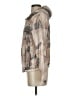 JoyLab 100% Polyester Print Tan Windbreaker Size S - photo 5