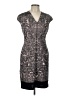 Wisp Paisley Gray Cocktail Dress Size 10 (petite) - photo 1