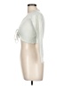Shein 100% Polyester Ivory Green Cardigan Size 12 - 13 - photo 5