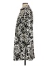 The Limited 100% Polyester Animal Print Silver Casual Dress Size L - photo 5