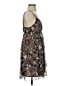 Old Navy 100% Polyester Floral Brown Cocktail Dress Size S - photo 4
