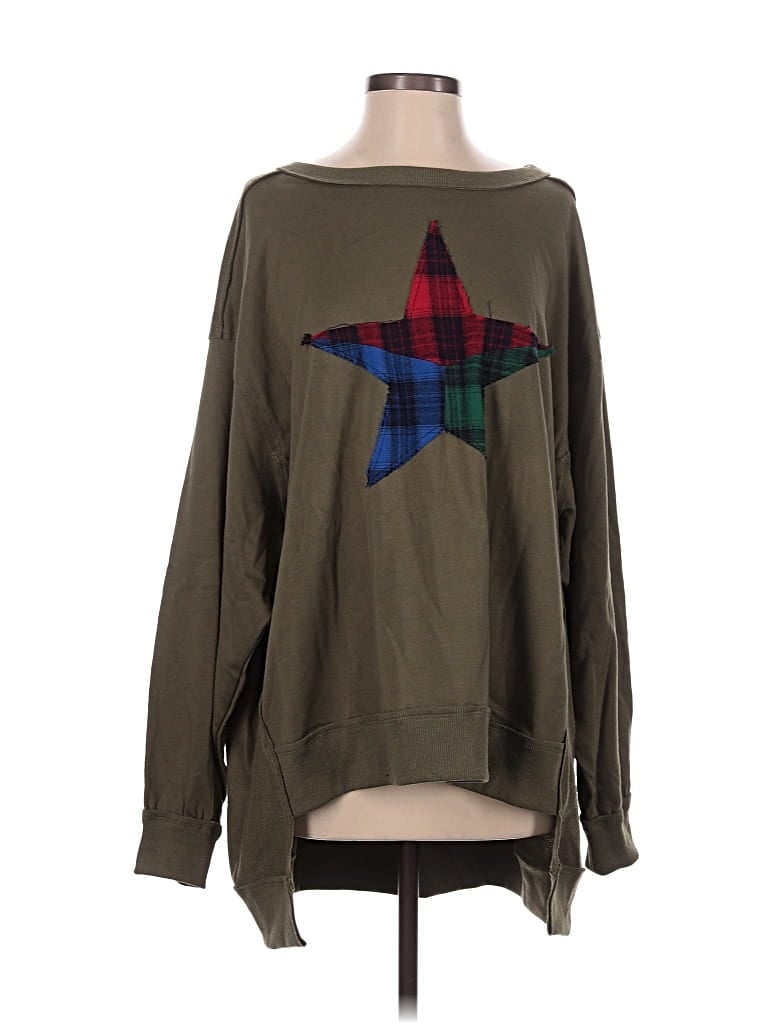Pre-owned Fantastic Fawn Sweatshirt In Green