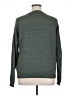 Just Fab Checkered-gingham Chevron-herringbone Color Block Houndstooth Solid Green Pullover Sweater Size L - photo 2