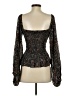 Caroline Constas Black Long Sleeve Blouse Size XXS (estimated) - photo 2