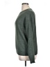 Just Fab Checkered-gingham Chevron-herringbone Color Block Houndstooth Solid Green Pullover Sweater Size L - photo 5
