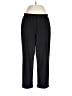 Ann Taylor LOFT Solid Black Dress Pants Size L - photo 1
