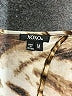 XOXO Animal Print Brown Short Sleeve Blouse Size M - photo 7