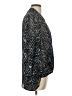 Bobeau 100% Polyester Metallic Silver Long Sleeve Blouse Size L - photo 4