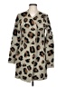 By Design Animal Print Tan Cardigan Size L - photo 1