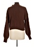 Unbranded 100% Polyester Brown Turtleneck Sweater Size L - photo 2