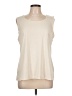 Assorted Brands Ivory Sleeveless T-Shirt Size L - photo 1