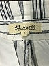 Madewell Stripes Silver Casual Pants Size 2 - photo 4
