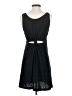 Becca Solid Black Casual Dress Size S - photo 2