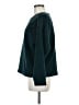 Ann Taylor LOFT 100% Polyester Solid Green Teal Pullover Sweater Size M - photo 5