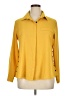 Unbranded 100% Polyester Yellow Long Sleeve Blouse Size XL - photo 1