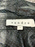 Sandro 100% Acetate Black Long Sleeve Blouse Size Sm (1) - photo 7
