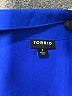 Torrid Blue Long Sleeve Blouse Size 1X Plus (1) - photo 7