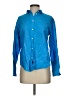 J.Crew Blue Long Sleeve Blouse Size 2 - photo 5