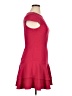Eliza J Solid Red Cocktail Dress Size 10 - photo 4