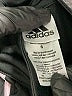 Adidas 100% Polyester Black Track Jacket Size 6 - photo 3