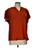 Blooming Jelly Orange Short Sleeve Blouse Size L - photo 1