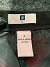 Gap Outlet Solid Black Formal Skirt Size 2 - photo 4