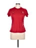 Nike 100% Polyester Red Active T-Shirt Size L - photo 1