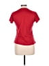 Nike 100% Polyester Red Active T-Shirt Size L - photo 2