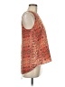 Fourteenth Place 100% Polyester Orange Sleeveless Blouse Size M - photo 4