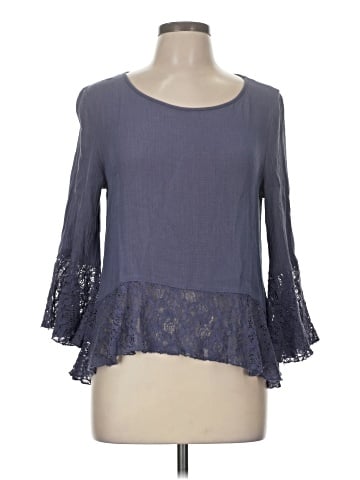 Ya Los Angeles 3/4 Sleeve Blouse (view 1)