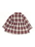 First Impressions 100% Rubber Plaid Red Dress 9-12 MO / 12 MO - photo 2