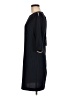 Esley 100% Polyester Solid Black Casual Dress Size M - photo 5