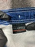 Big Chill Chevron-herringbone Blue Board Shorts Size 6 - photo 3