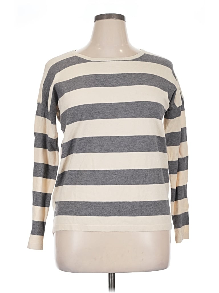 Pre-owned Staccato Pullover Sweater In Gray