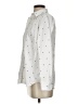 Talbots Polka Dots White Long Sleeve Button-Down Shirt Size S - photo 5