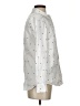 Talbots Polka Dots White Long Sleeve Button-Down Shirt Size S - photo 4