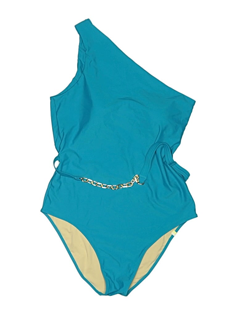 Pre-owned Summersalt One Piece Swimsuit In Blue