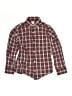 Gymboree 100% Cotton Plaid Red Long Sleeve Button-Down Shirt Size 5 - photo 1