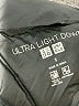 Uniqlo 100% Nylon Black Coat Size S - photo 6