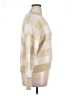 Hem & Thread Checkered-gingham Ivory Pullover Sweater Size L - photo 4