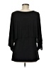 Fantazia Black 3/4 Sleeve Top Size M - photo 2