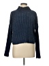 Love Tree 100% Polyester Blue Turtleneck Sweater Size L - photo 1