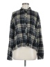 Millibon Plaid Black Long Sleeve Button-Down Shirt Size M - photo 1