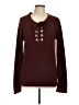 Hippie Rose 100% Acrylic Burgundy Pullover Sweater Size L - photo 1