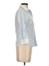 American Eagle Outfitters Blue 3/4 Sleeve Button-Down Shirt Size 2 - photo 4
